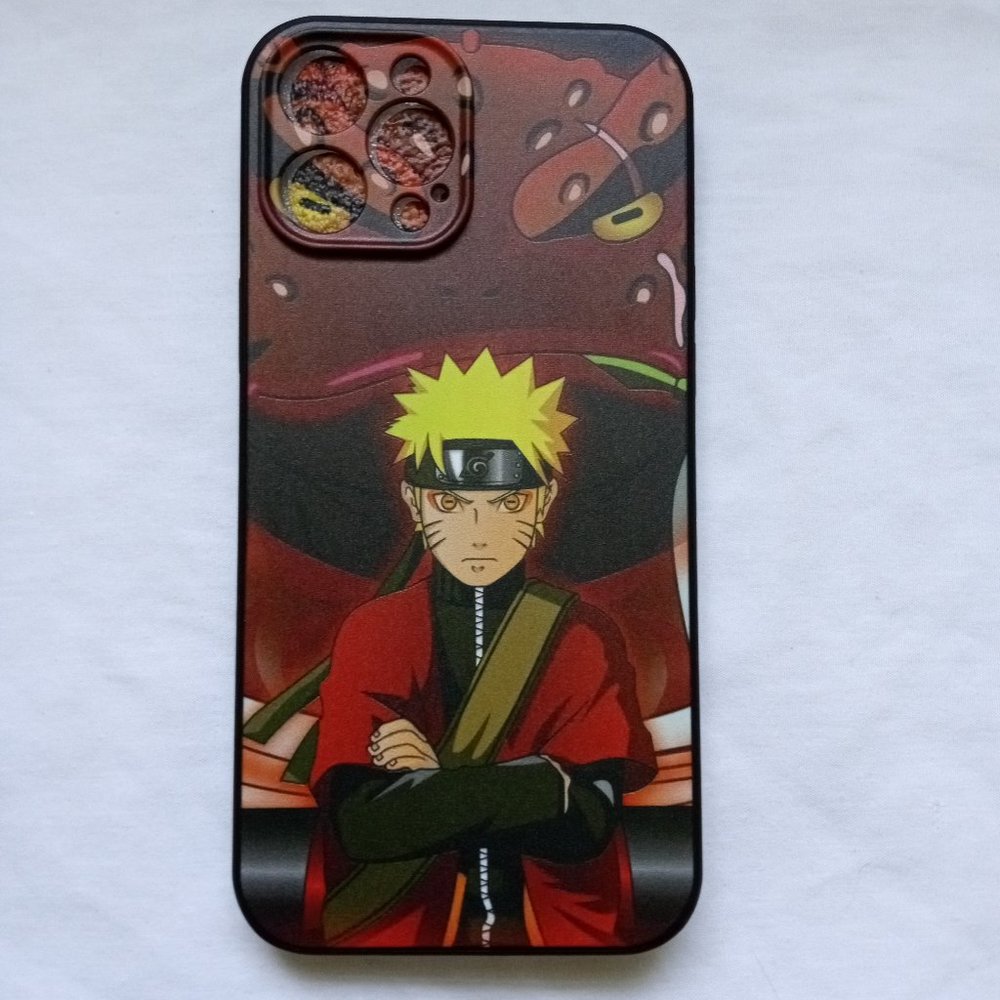 Naruto and Gamabuta Great Frog Sage iphone 12 Phone Case